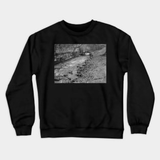 Bridge over the river in the Dutch city of Maastricht Crewneck Sweatshirt